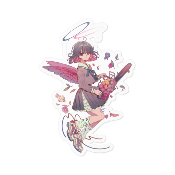 ステッカー - 100 x 100 (mm)