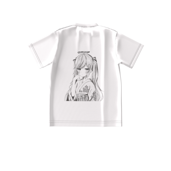 ビッグシルエットTシャツ - S - 背面