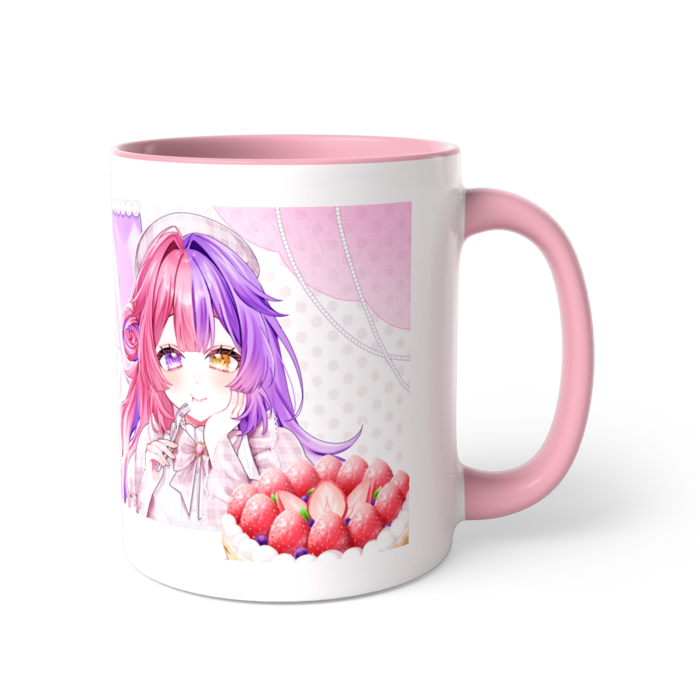 ツートンカラーマグカップ - 直径 8.2cm / 高さ 9.5cm