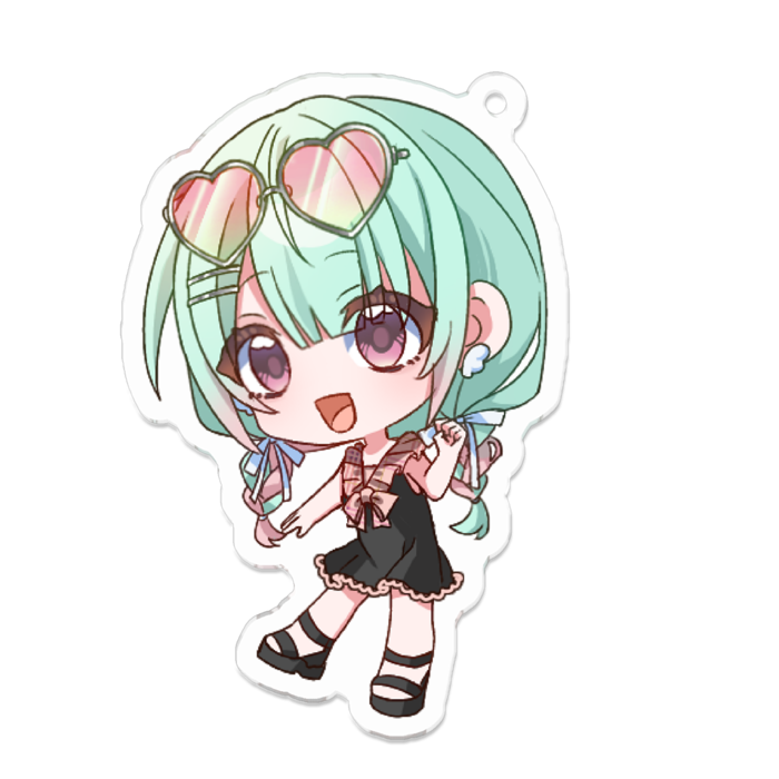 アクリルキーホルダー - 70 x 70 (mm)