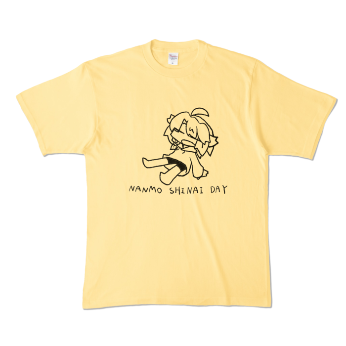 カラーTシャツ - XL - ライトイエロー (淡色)