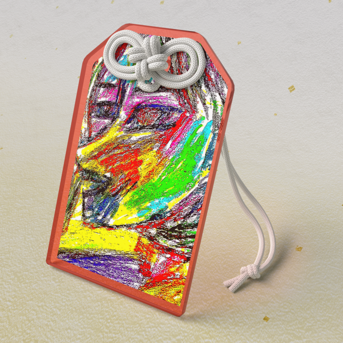 アクリルお守り - 50 × 80mm(1)