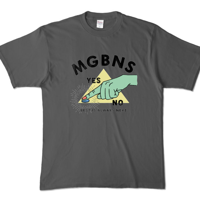 カラーTシャツ - XL - チャコール (濃色)