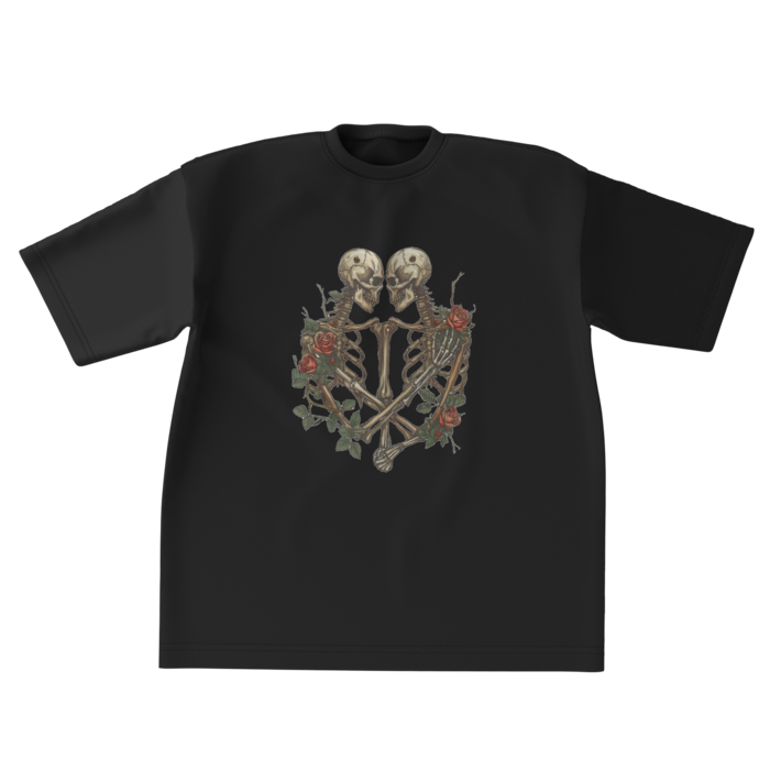 ビッグシルエットTシャツ - XL -黒