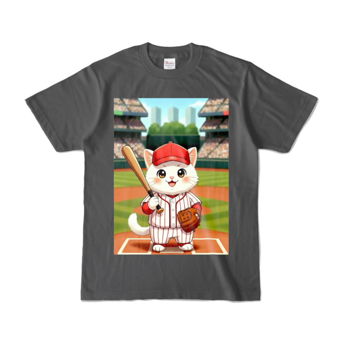 カラーTシャツ - S - チャコール (濃色)