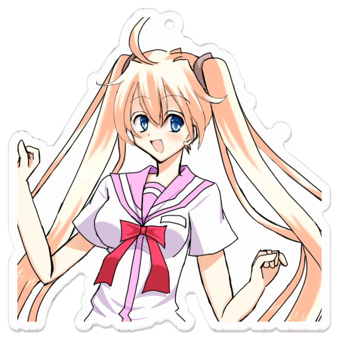 アクリルキーホルダー - 70 x 70 (mm)