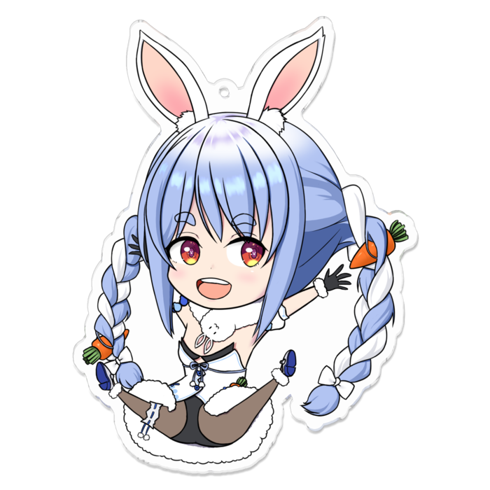 アクリルキーホルダー - 100 x 100 (mm)