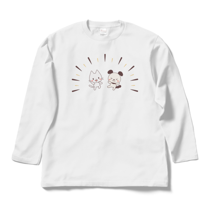 ロングスリーブTシャツ　白色　L