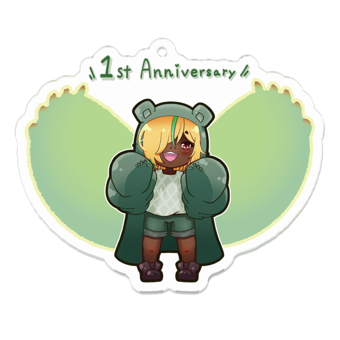 アクリルキーホルダー - 70 x 70 (mm)