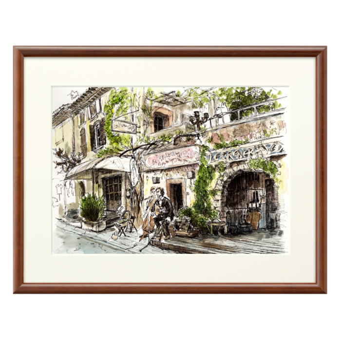 A2 - 額縁・ブラウン