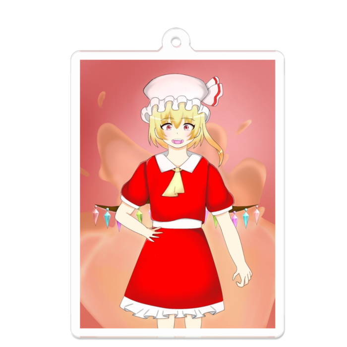 アクリルキーホルダー - 70 x 70 (mm)