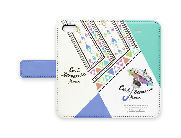 手帳型iPhoneケース - iPhone 5 / SE - ストラップ穴 なし