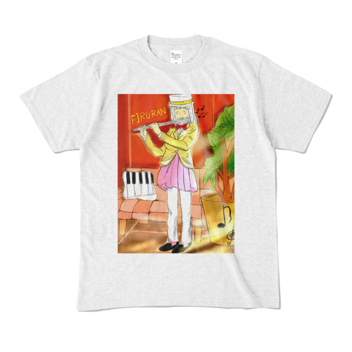 カラーTシャツ - M - アッシュ (淡色)