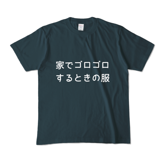 カラーTシャツ - M - デニム (濃色)