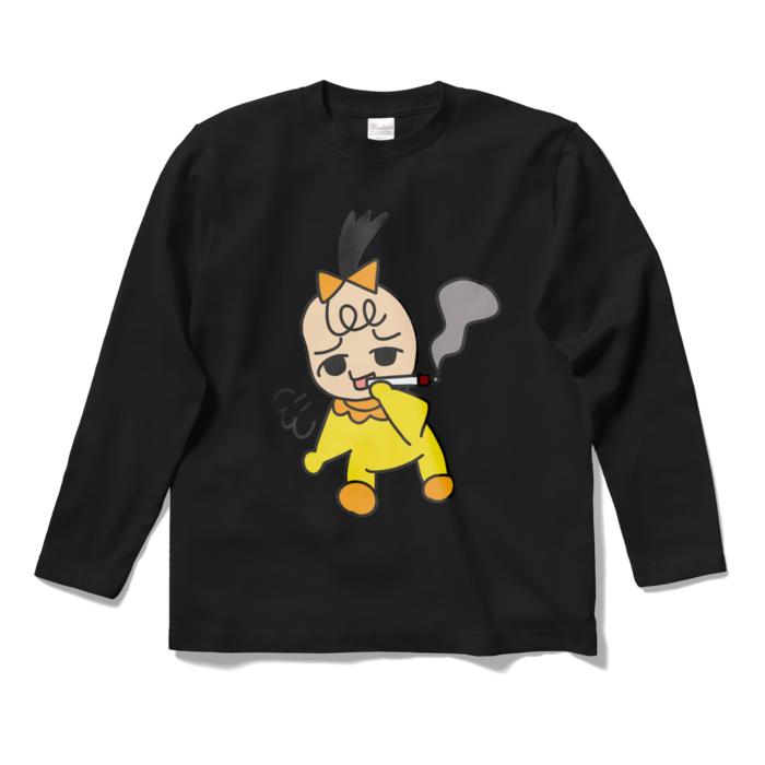 ロングスリーブTシャツ - S - ブラック