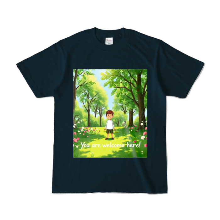 カラーTシャツ - S - ネイビー (濃色)