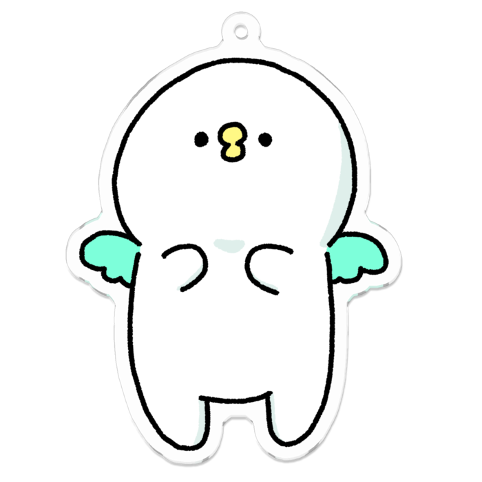 アクリルキーホルダー - 70 x 70 (mm)