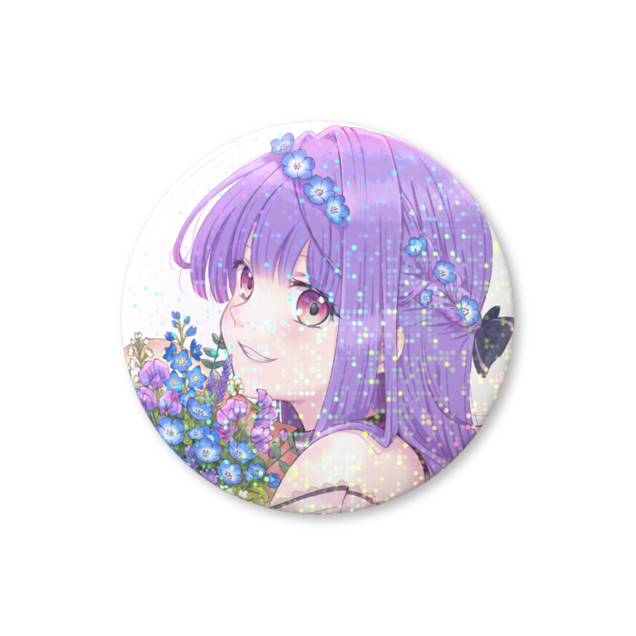 ホログラム缶バッジ - 76mm