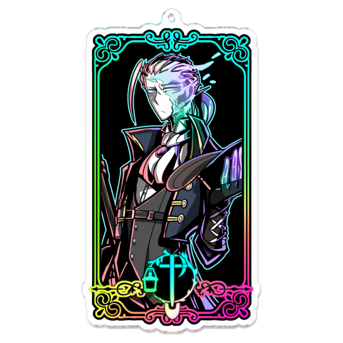 アクリルキーホルダー - 100 x 100 (mm)