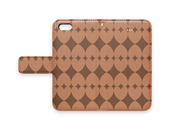 手帳型iPhoneケース - iPhone 5 / SE - ストラップ穴 あり