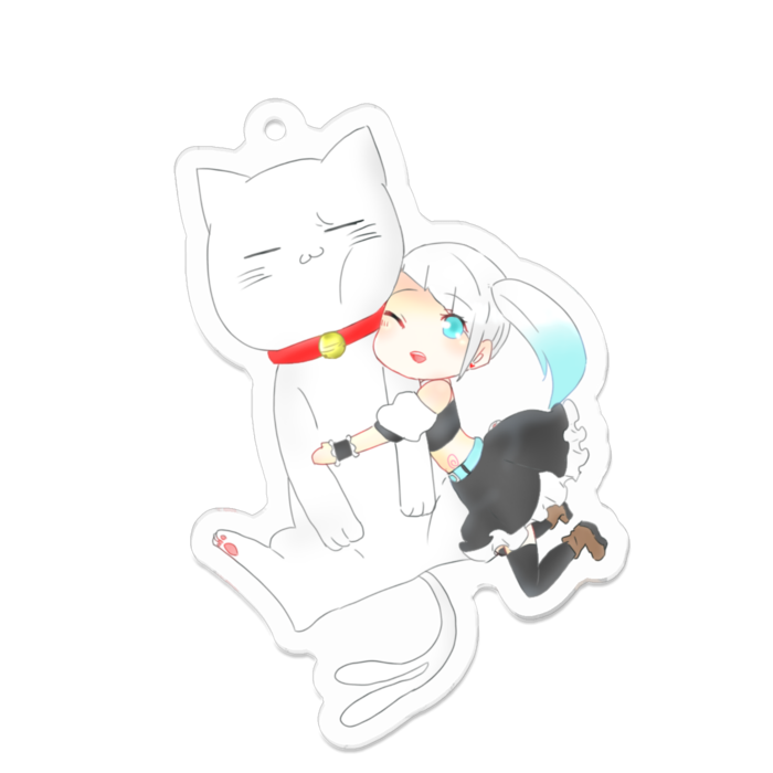 アクリルキーホルダー - 70 x 70 (mm)