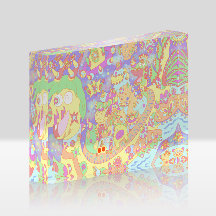 アクリルブロック - 148x100mm