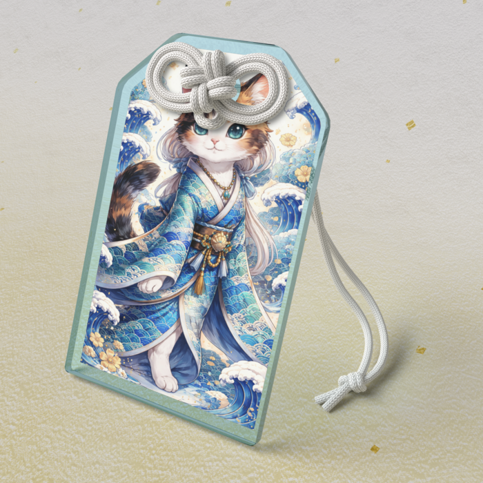 アクリルお守り - 50 × 80mm