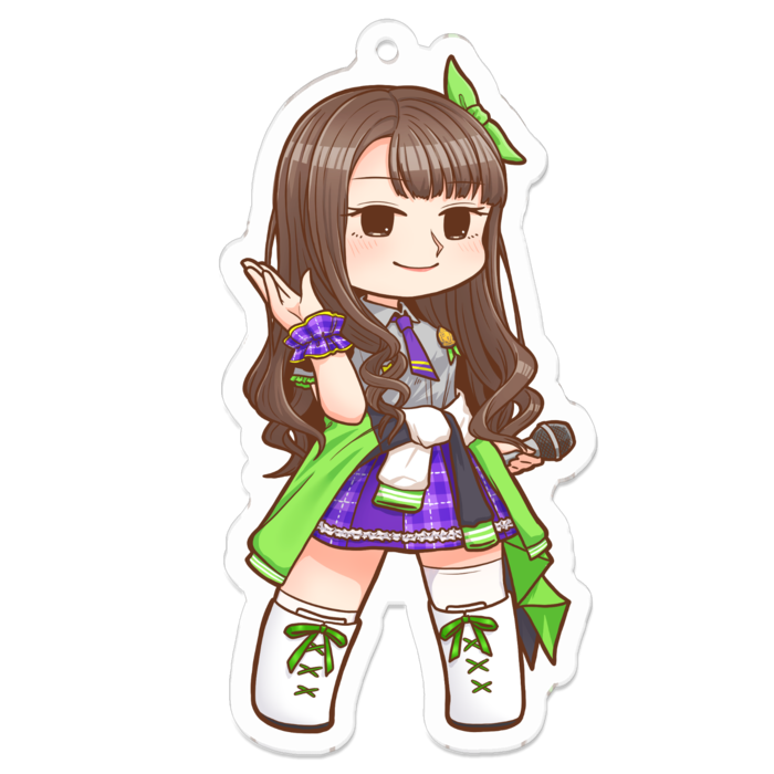 アクリルキーホルダー - 70 x 70 (mm)