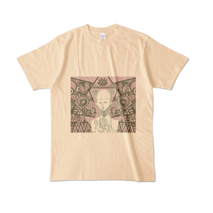カラーTシャツ - L - ナチュラル (淡色)