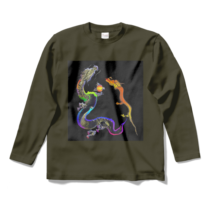 ロングスリーブTシャツ - S - アーミーグリーン