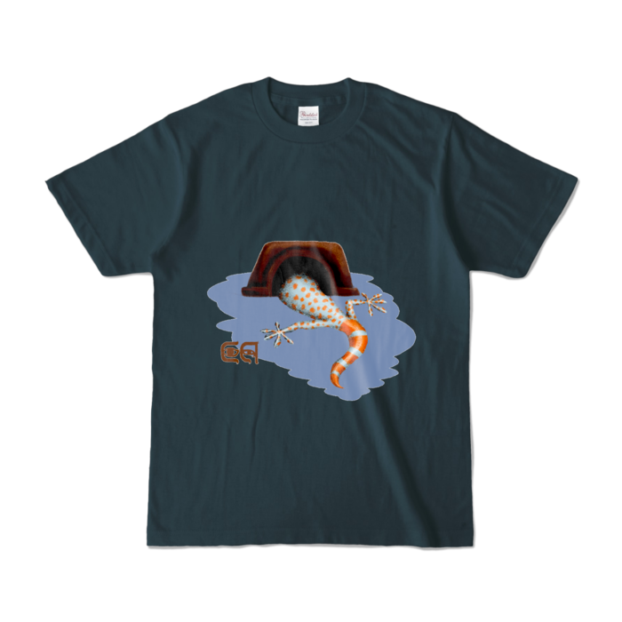 カラーTシャツ - S - デニム (濃色)