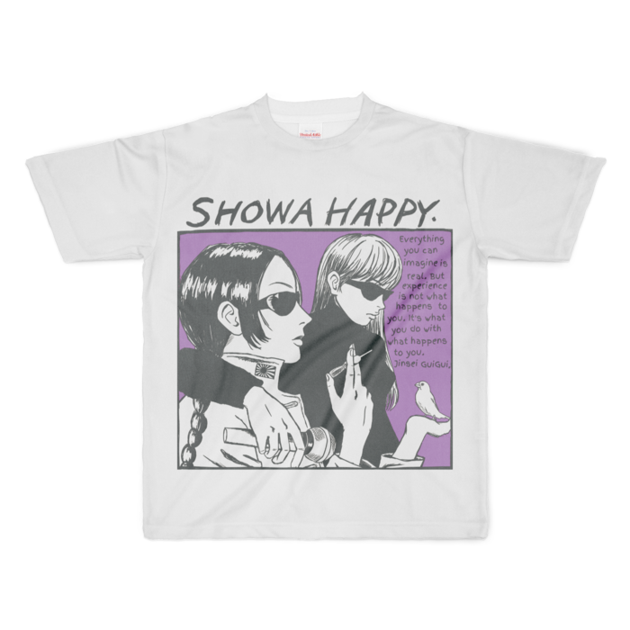 フルグラフィックTシャツ - XL - 正面印刷のみ