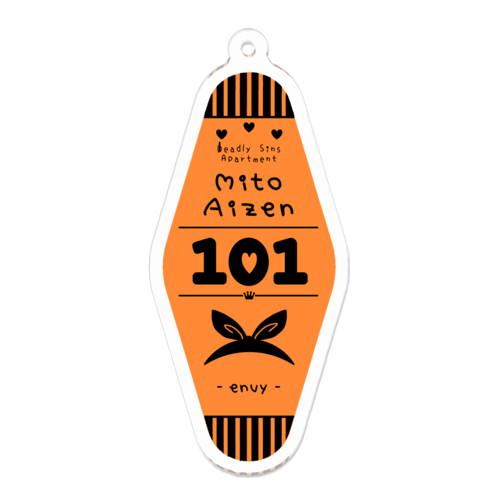 アクリルキーホルダー - 70 x 70 (mm)