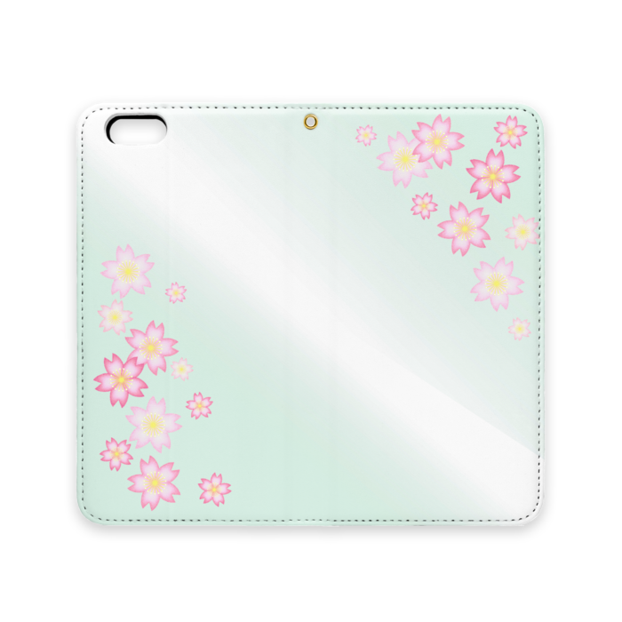 手帳型iPhoneケース(ベルトなし) - iPhone 6 Plus / 6s Plus - ストラップ穴 あり