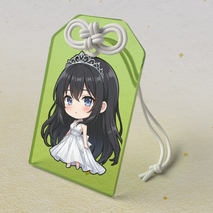 アクリルお守り - 50 × 80mm