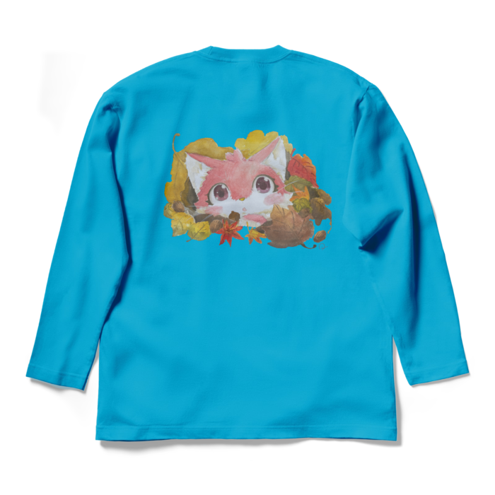 ロングスリーブTシャツ - L - ターコイズ(1)