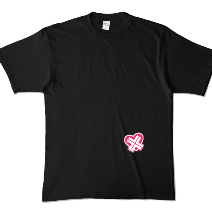 カラーTシャツ - XL - ブラック (濃色)