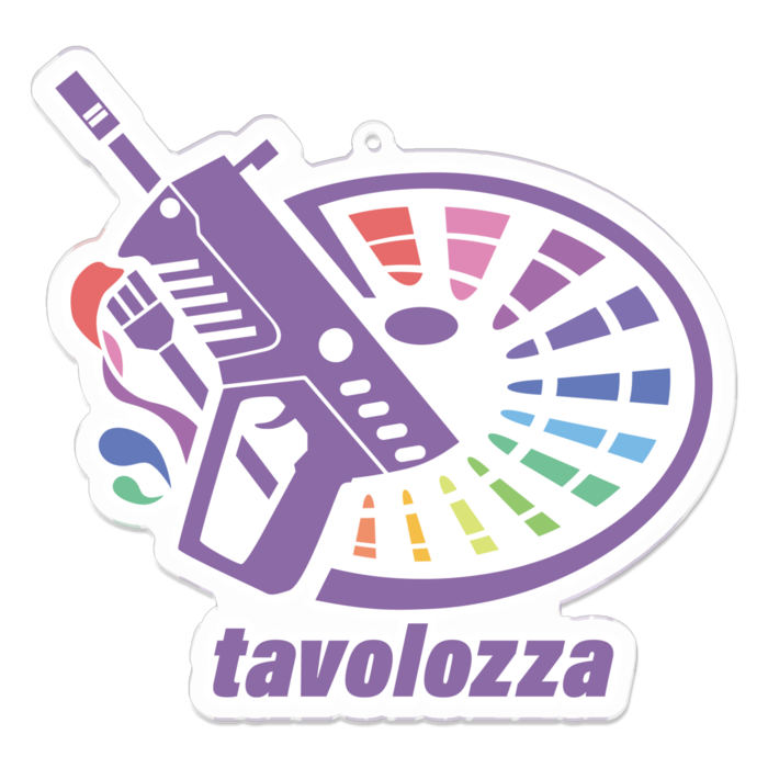 アクリルキーホルダー - 100 x 100 (mm)