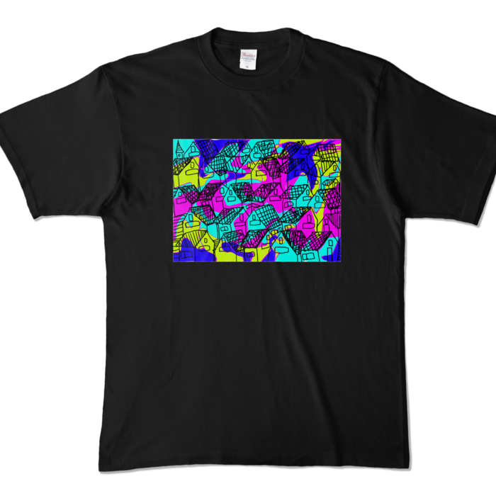 カラーTシャツ - XL - ブラック (濃色)