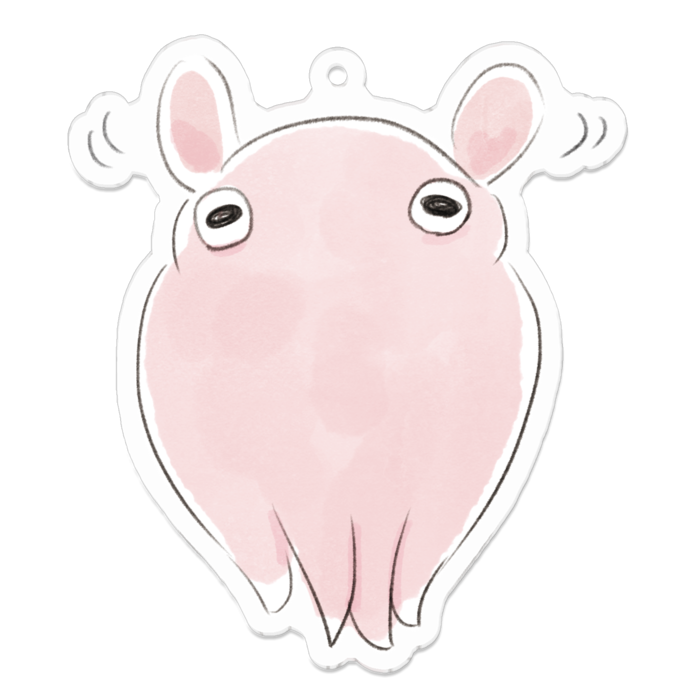 アクリルキーホルダー - 70 x 70 (mm)