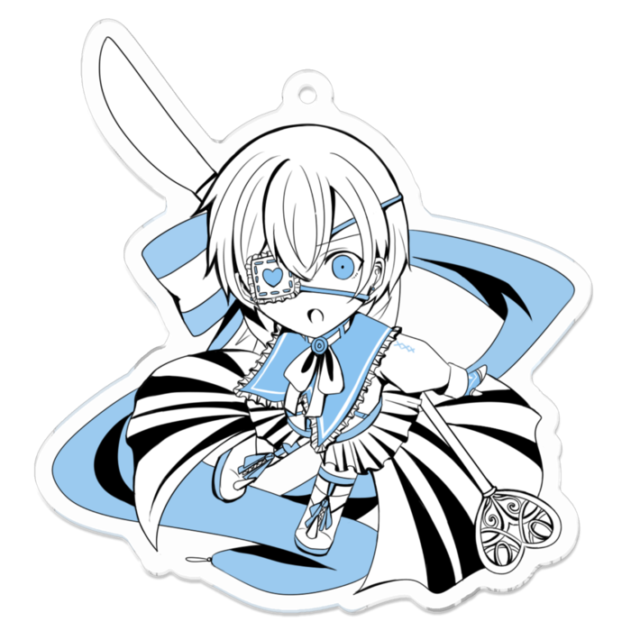 アクリルキーホルダー - 70 x 70 (mm)