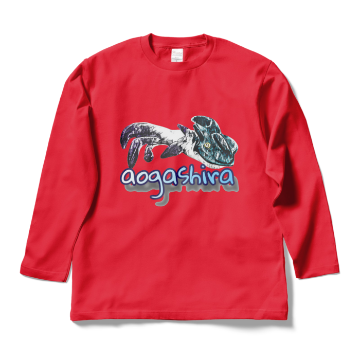 ロングスリーブTシャツ - L - レッド