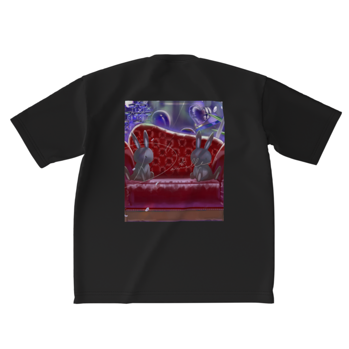 ビッグシルエットTシャツ - XL - 背面