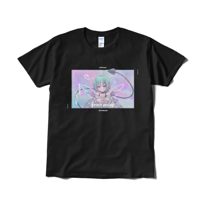 電ヘラTシャツ L ブラック