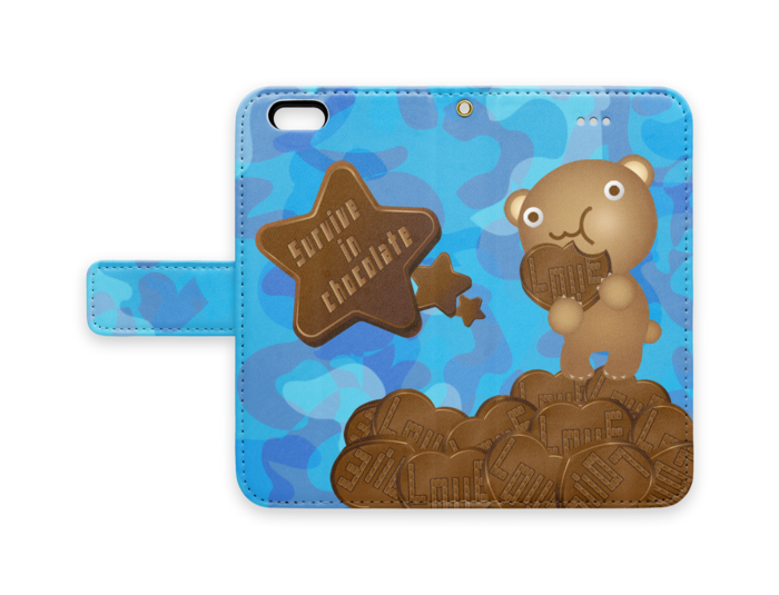 手帳型iPhoneケース - iPhone 6 / 6s - ストラップ穴 あり(1)