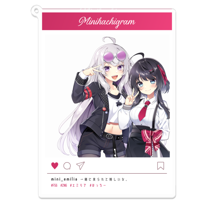 SNS風アクリルキーホルダー(86＆ミニ) - コーヒー BOOTH支店 - BOOTH