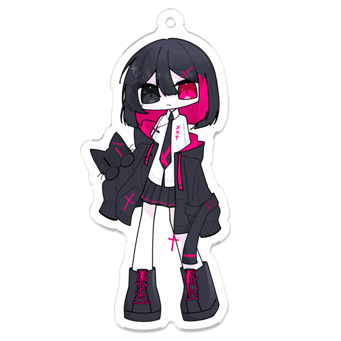 アクリルキーホルダー - 70 x 70 (mm)