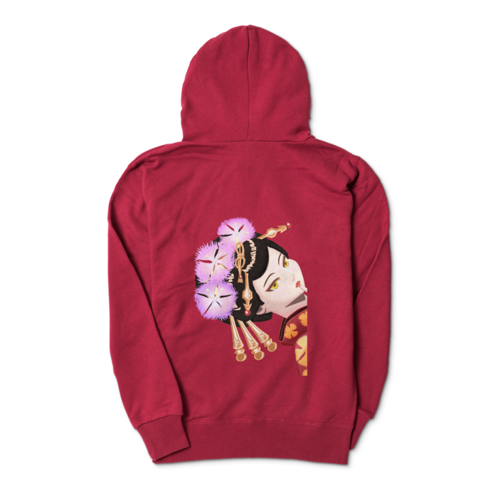 パーカー - S - バーガンディ