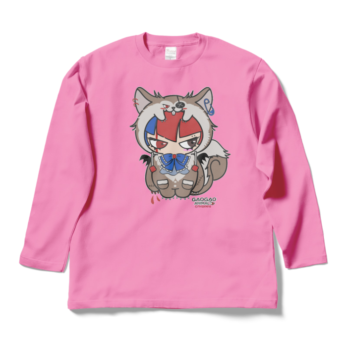 ロングスリーブTシャツ - L - ピンク