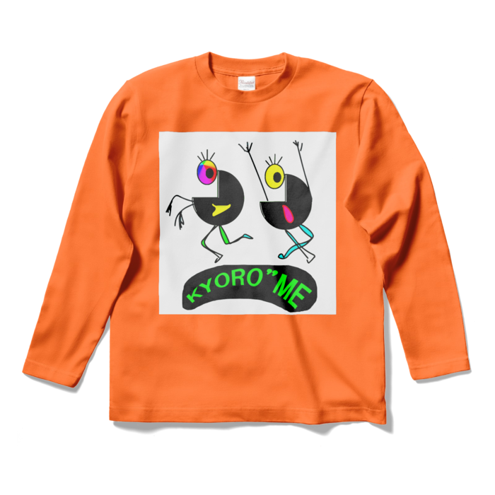 ロングスリーブTシャツ - S - オレンジ